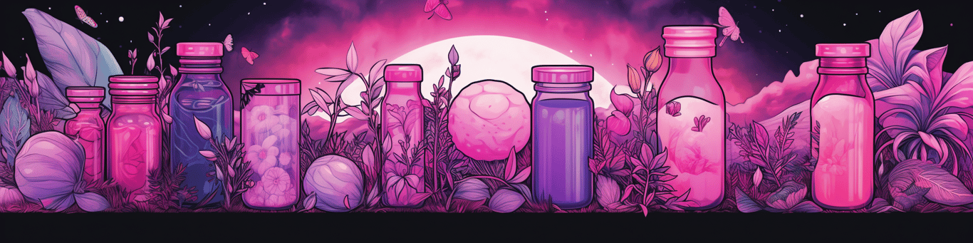 image of different drug pills on a surface