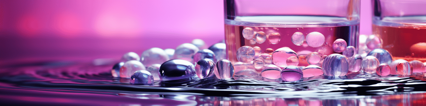 image of drug pills surrounding a glass of water symbolizing drug consumption