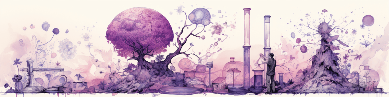 image of a doctor in a lab doing drug, clinical research