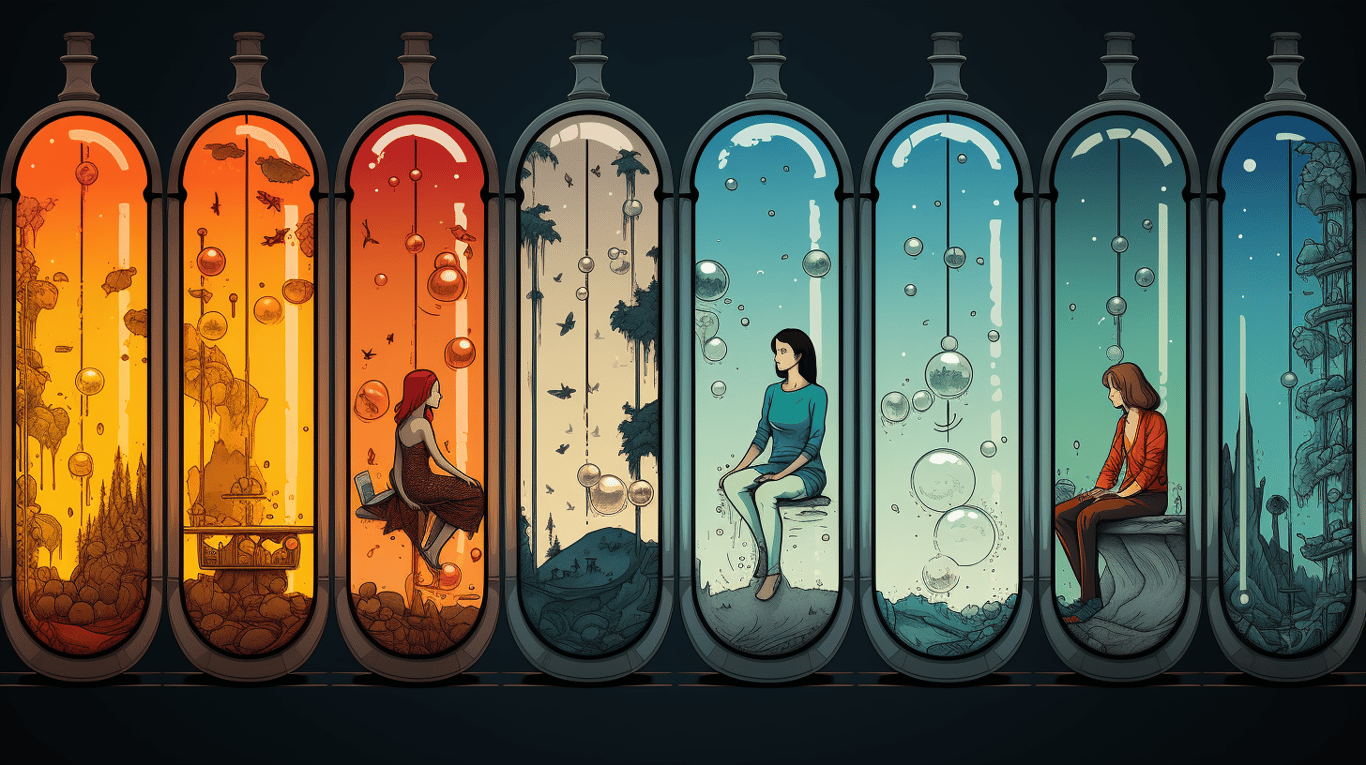 abstract image of a patient experiencing side effect