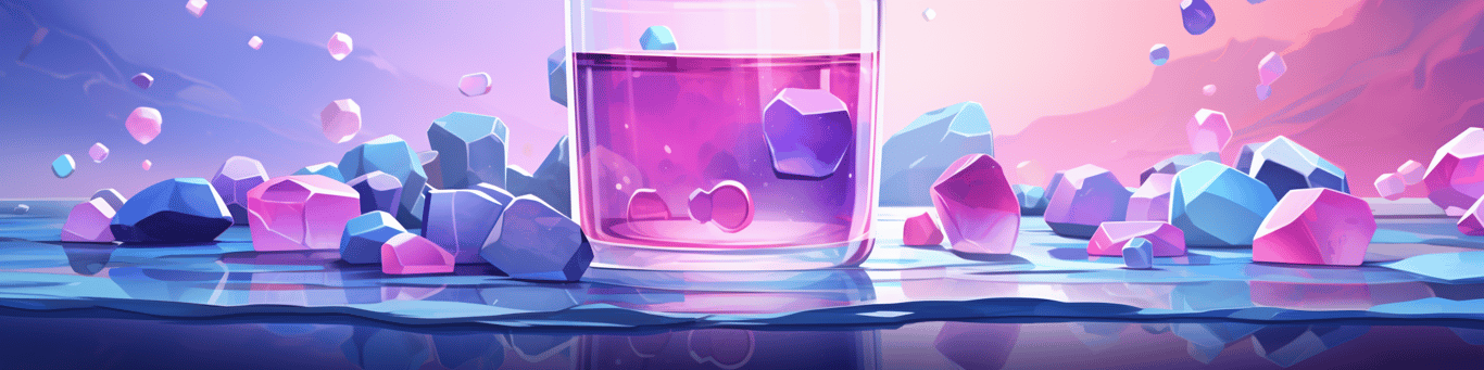 image of drug pills surrounding a glass of water symbolizing drug consumption