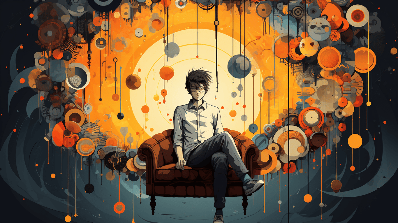 abstract image of a patient experiencing side effect