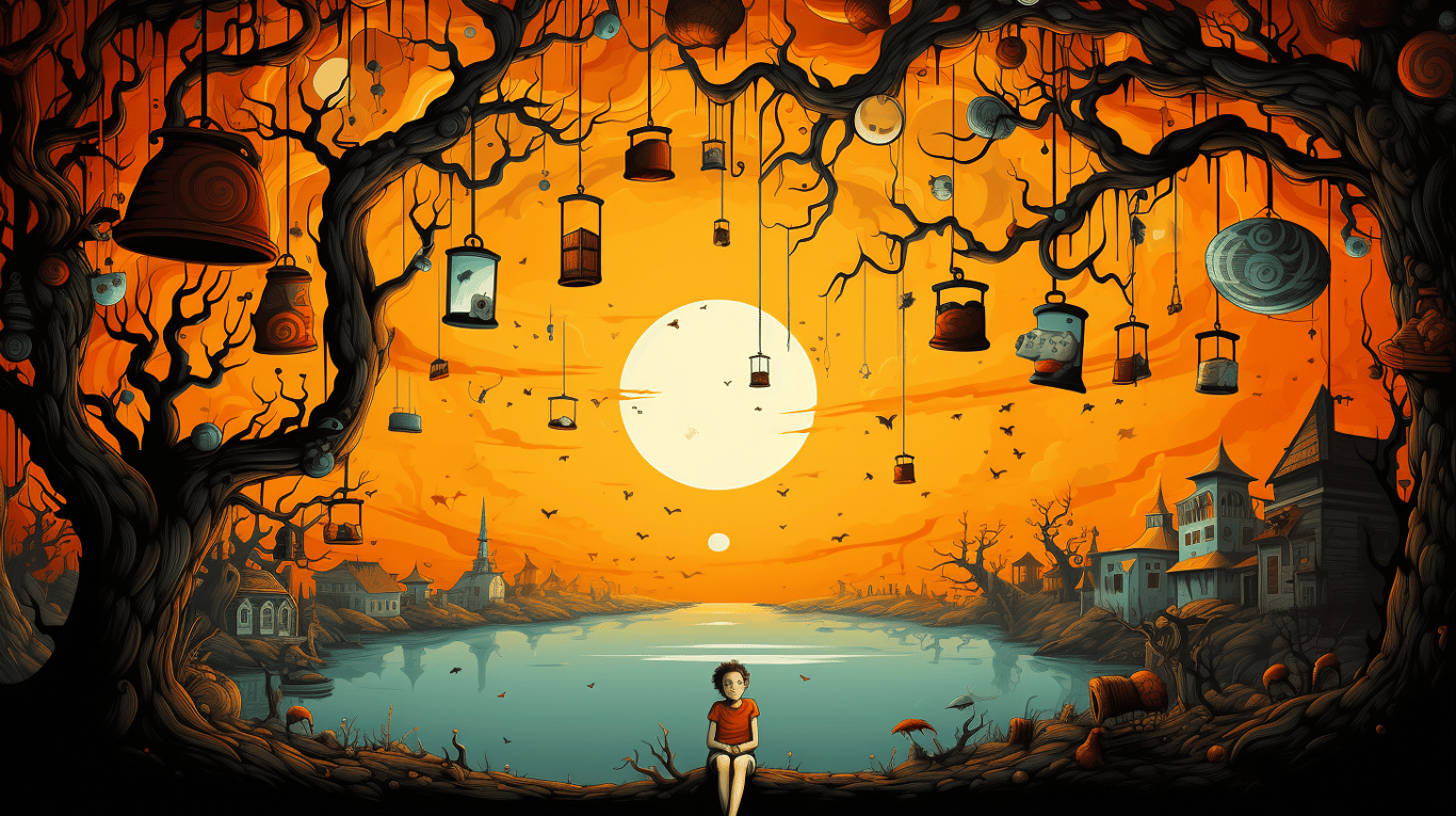 abstract image of a patient experiencing side effect