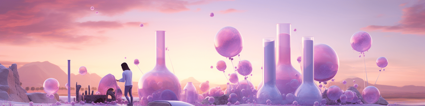 image of a doctor in a lab doing drug, clinical research