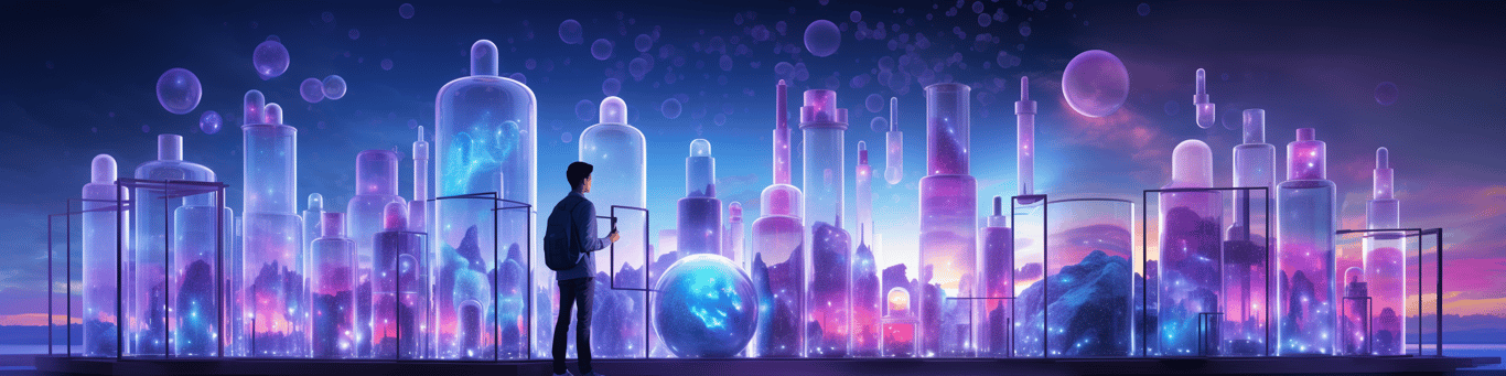 image of a doctor in a lab doing drug, clinical research