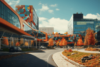 Image of Montreal Heart Institute in Montreal, Canada.