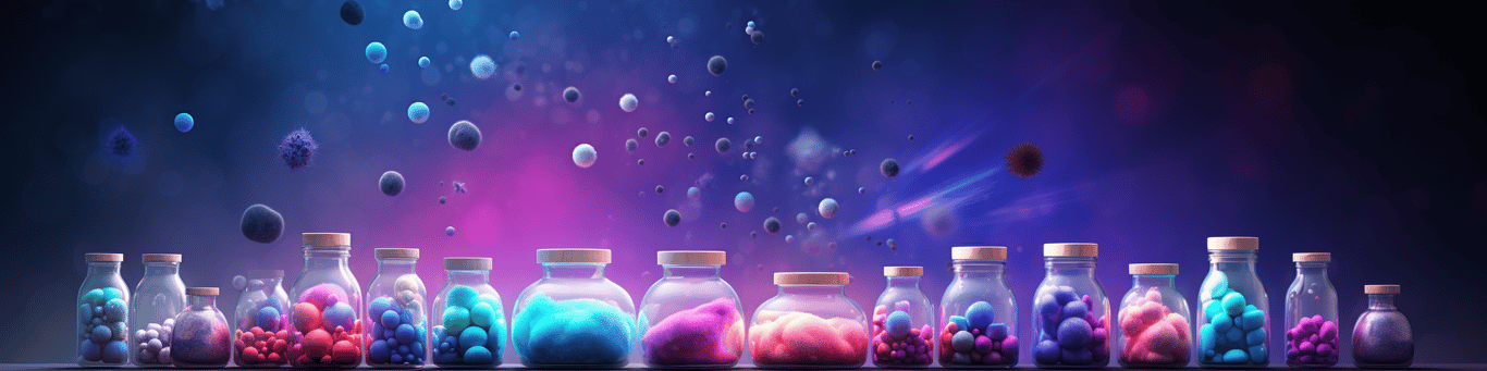 image of different drug pills on a surface