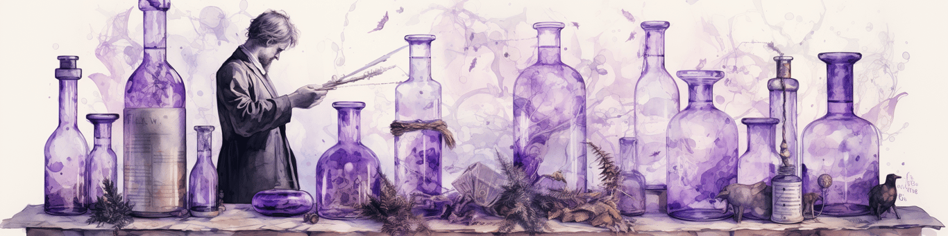 image of a doctor in a lab doing drug, clinical research