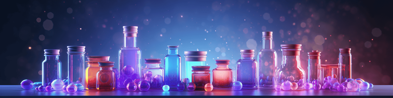 image of different drug pills on a surface