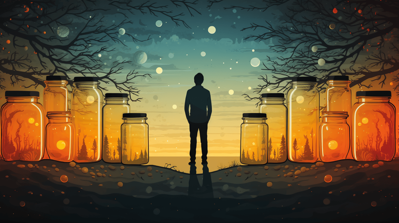 abstract image of a patient experiencing side effect