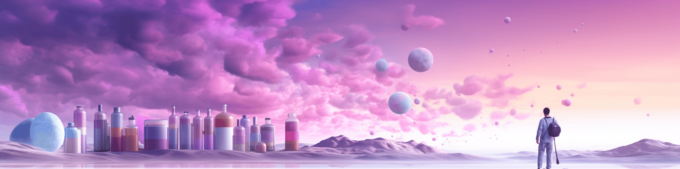 image of a doctor in a lab doing drug, clinical research