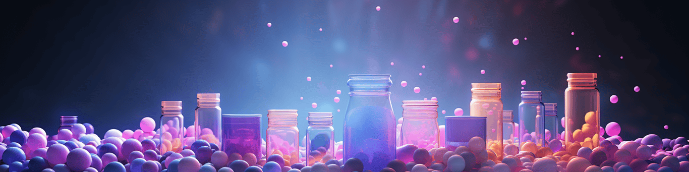 image of different drug pills on a surface