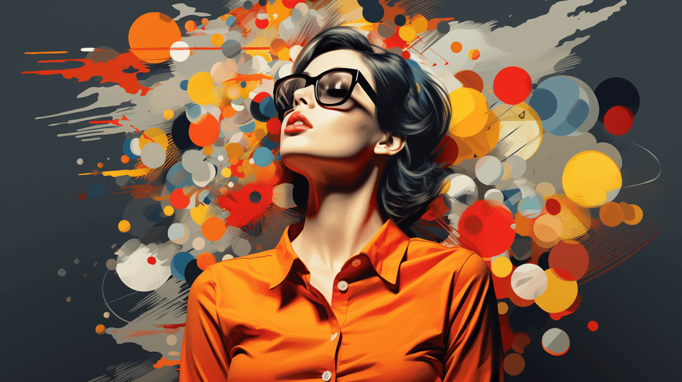 abstract image of a patient experiencing side effect