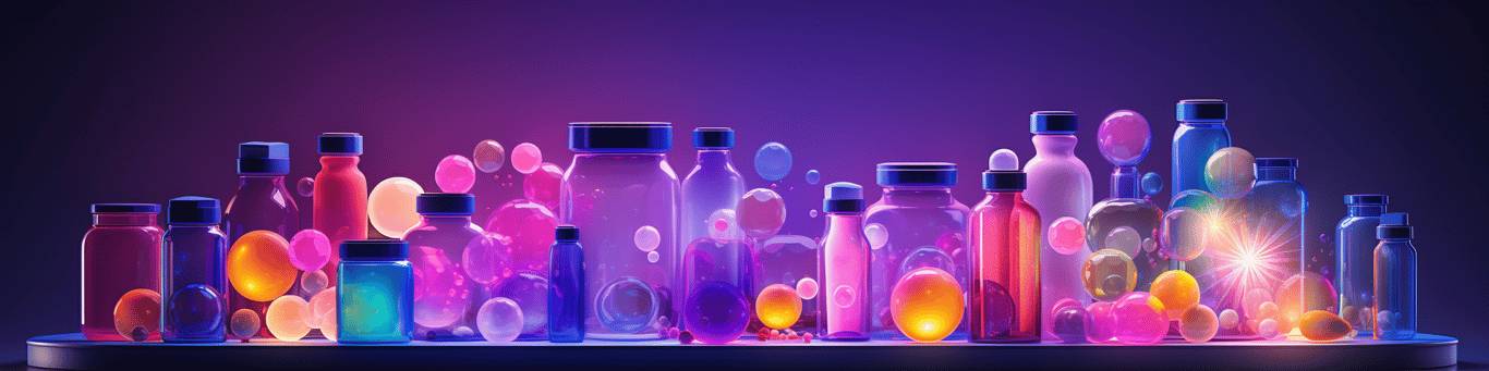 image of different drug pills on a surface