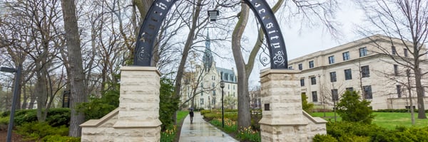 Image of Northwestern University in Illinois.
