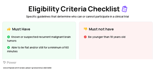 Multiparametric Magnetic Resonance Imaging Scan Clinical Trial Eligibility Overview. Trial Name: NCT04315584 — Phase < 1