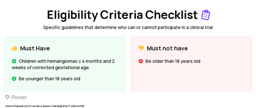 PediaBerry (Natural Extract) Clinical Trial Eligibility Overview. Trial Name: NCT04020419 — Phase < 1