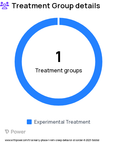 REM Behavior Disorder Research Study Groups: Treatment Phase