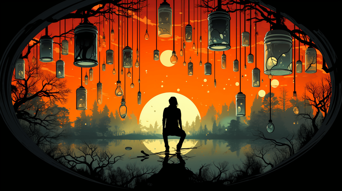 abstract image of a patient experiencing side effect