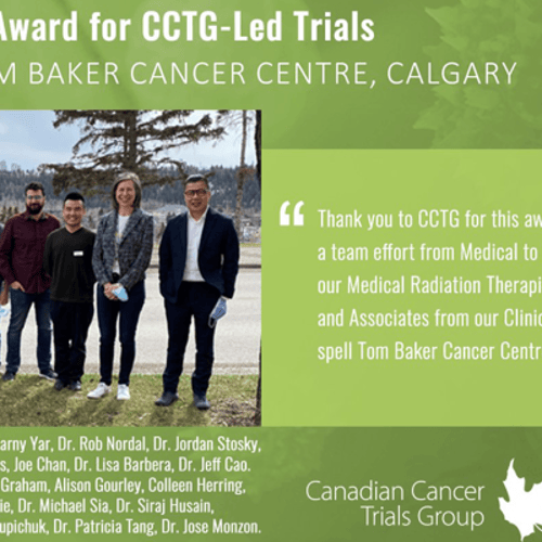 MA39 Team at Tom Baker Cancer Centre ...