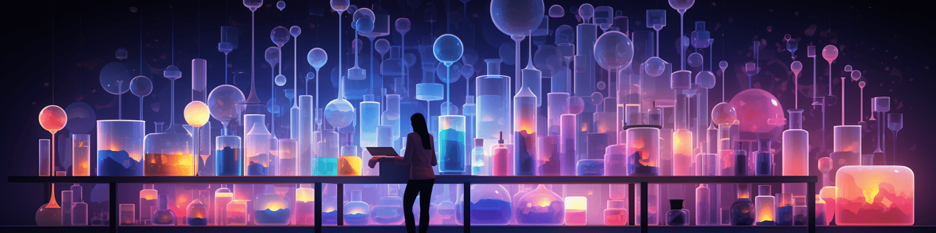 image of a doctor in a lab doing drug, clinical research