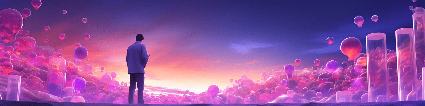 image of a doctor in a lab doing drug, clinical research