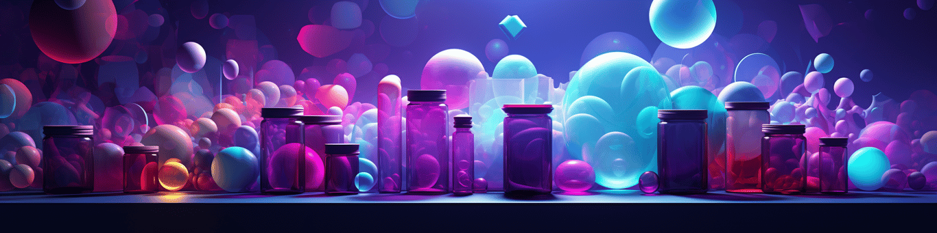 image of different drug pills on a surface