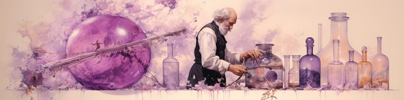 image of a doctor in a lab doing drug, clinical research