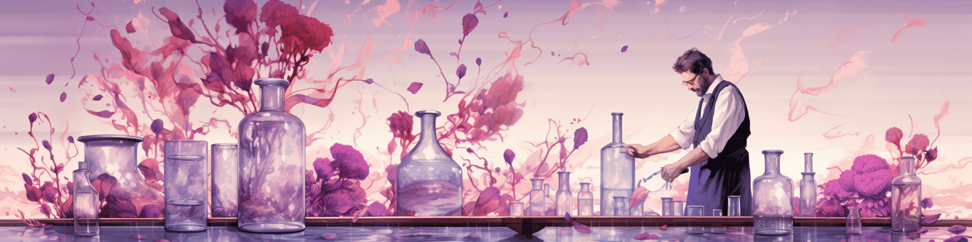 image of a doctor in a lab doing drug, clinical research