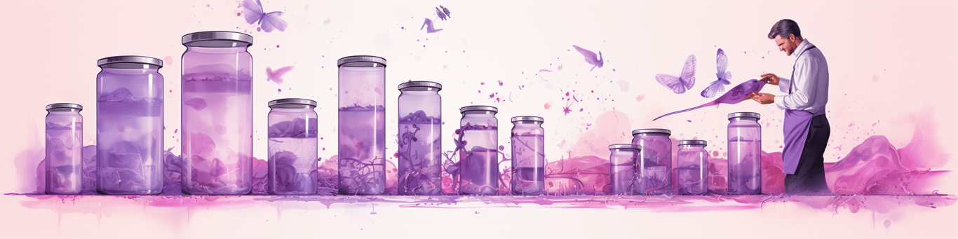 image of a doctor in a lab doing drug, clinical research