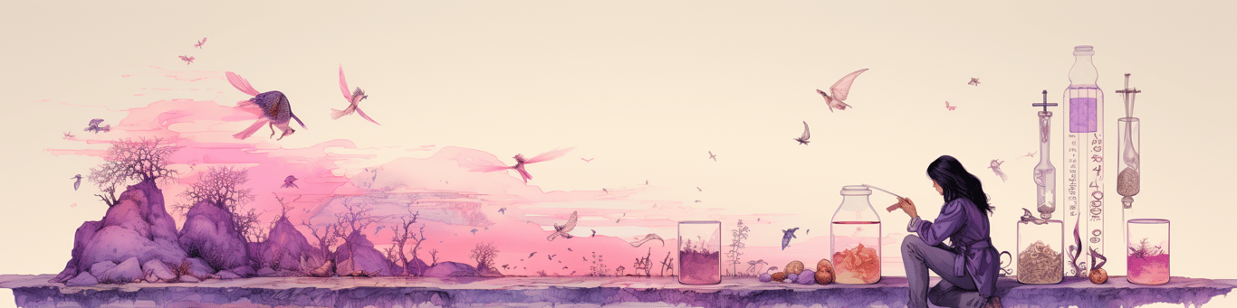 image of a doctor in a lab doing drug, clinical research