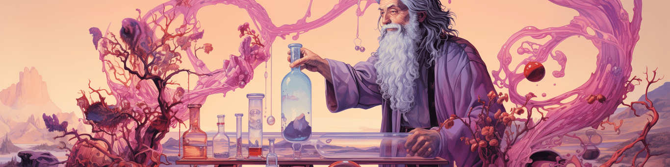 image of a doctor in a lab doing drug, clinical research