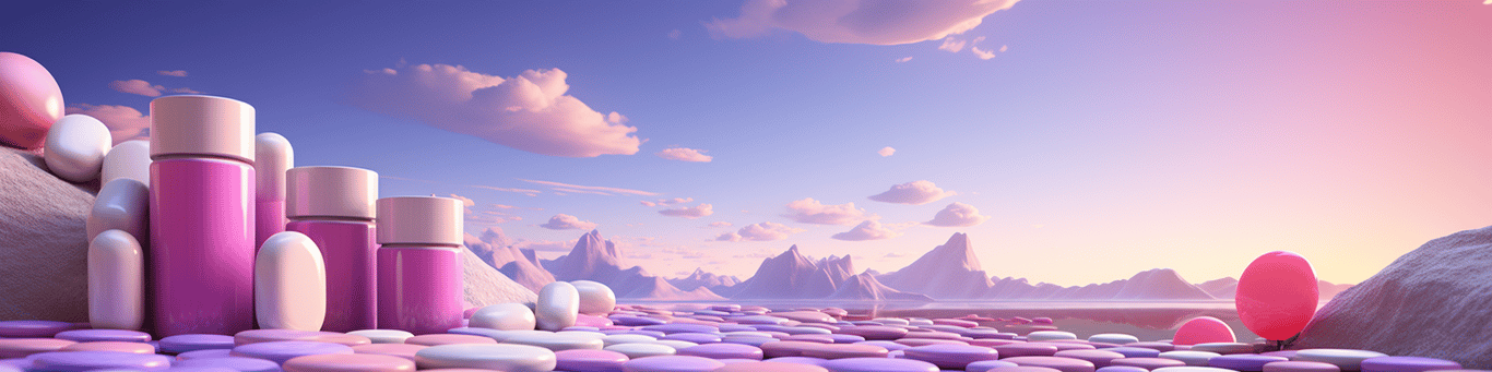 image of different drug pills on a surface