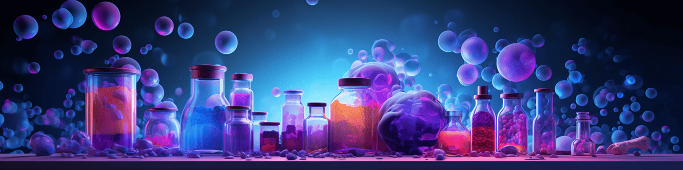 image of different drug pills on a surface