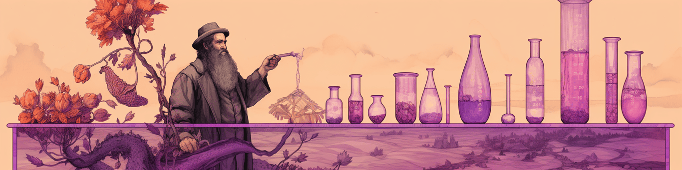 image of a doctor in a lab doing drug, clinical research