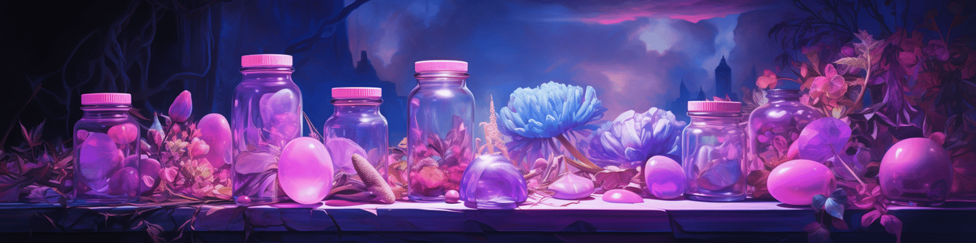 image of different drug pills on a surface