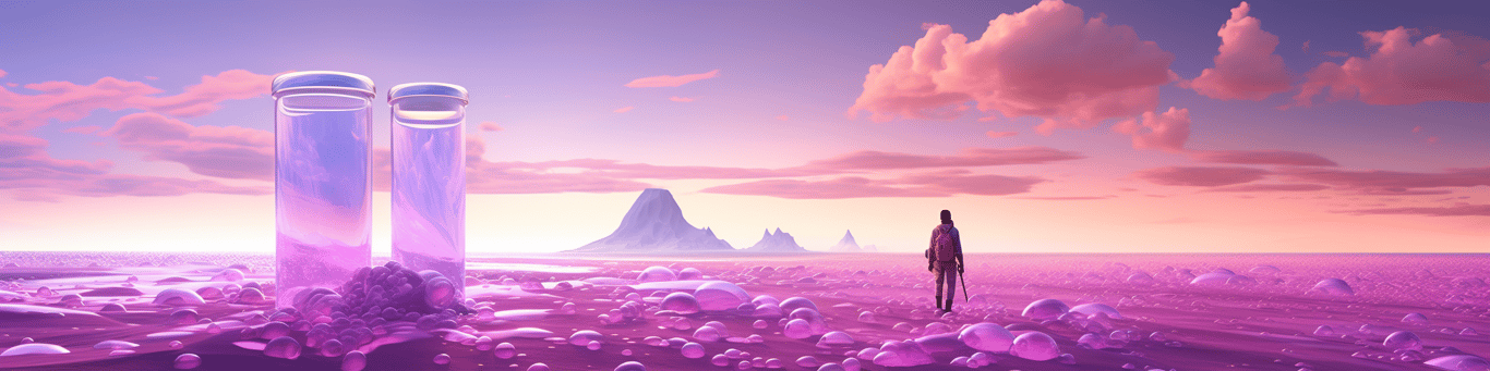 image of a doctor in a lab doing drug, clinical research