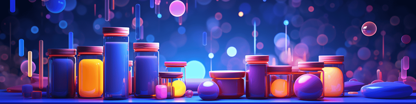 image of different drug pills on a surface