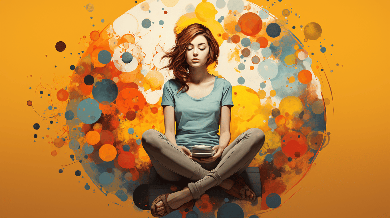 abstract image of a patient experiencing side effect