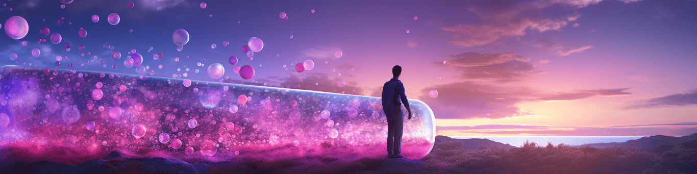 image of a doctor in a lab doing drug, clinical research