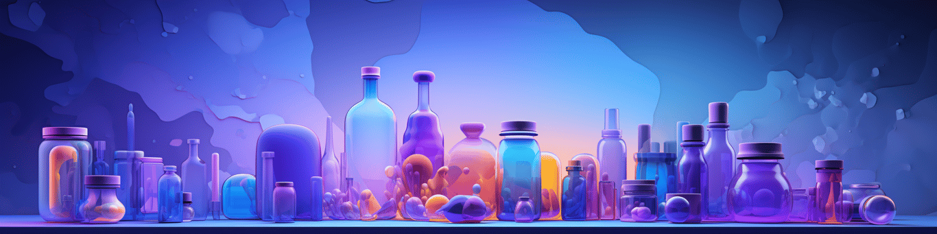 image of different drug pills on a surface