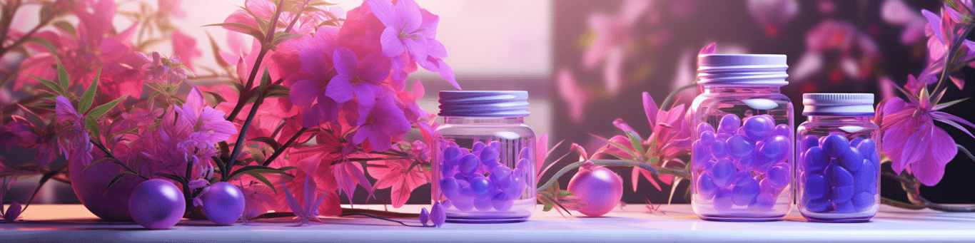 image of different drug pills on a surface