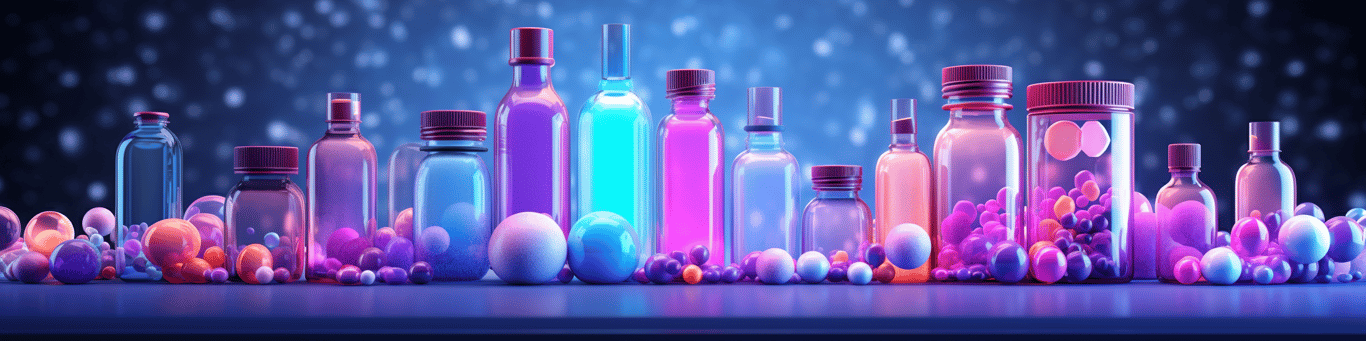 image of different drug pills on a surface