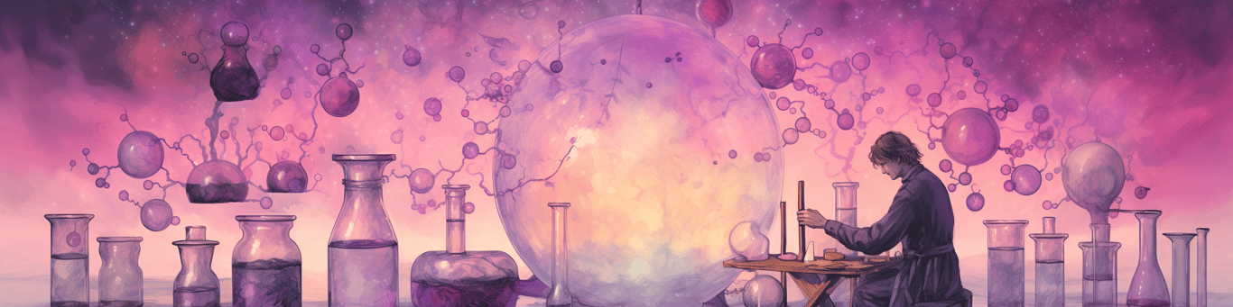 image of a doctor in a lab doing drug, clinical research