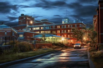 Image of IWK Health Sciences Center in Halifax, Canada.
