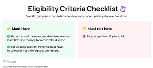BAY 1895344 (ATR Inhibitor) Clinical Trial Eligibility Overview. Trial Name: NCT04535401 — Phase 1