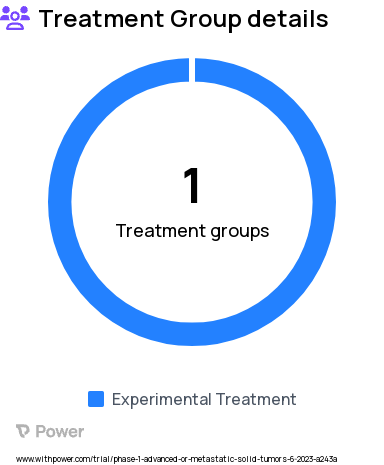 Solid Tumors Research Study Groups: Naporafenib + Trametinib