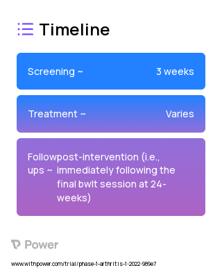 BWLT 2023 Treatment Timeline for Medical Study. Trial Name: NCT05225623 — Phase 1
