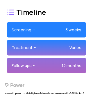 Interactive Care Plan 2023 Treatment Timeline for Medical Study. Trial Name: NCT04693338 — Phase 1