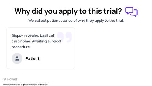 Adenoid Cystic Carcinoma Patient Testimony for trial: Trial Name: NCT04973683 — Phase 1